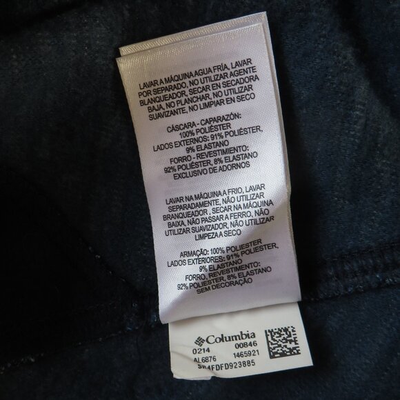 NWOT Columbia womens half zip jacket/coat size S blue #AL6876 - Picture 9 of 9